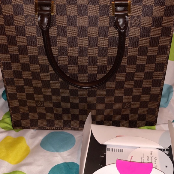 LOUIS VUITTON SAC PLAT - Picture 7 of 8